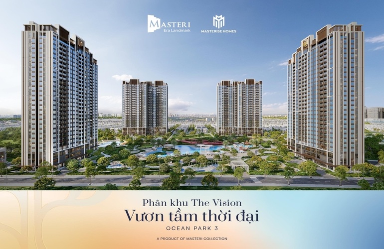 CHÍNH THỨC RA MẮT PHÂN KHU BIỂU TƯỢNG “THE VISION - VƯƠN TẦM THỜI ĐẠI” TẠI MASTERI ERA LANDMARK